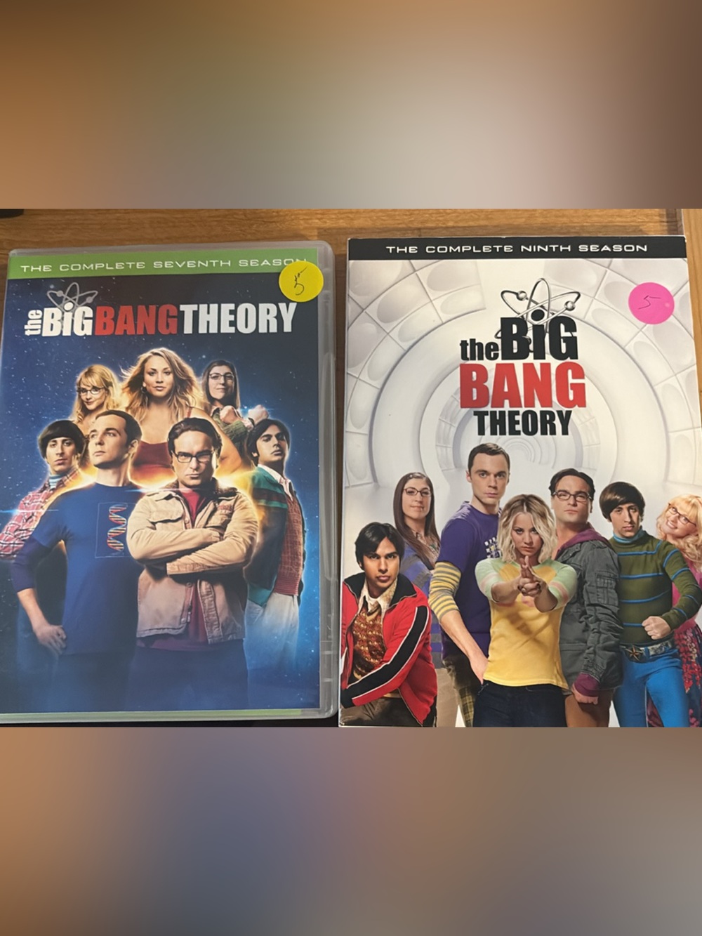 The Big Bang Theory - Complete Season 7 & 9 (White)